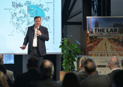 Jan-Oliver Siebrand, Leiter des Geschäftsbereiches Nachhaltigkeit und Mobilität der Handelskammer Hamburg